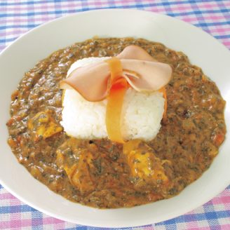 ほうれん草入りバターチキンカレー プレゼントBOX仕立て