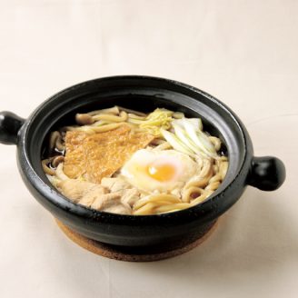 鶏むね肉の鍋焼きうどん