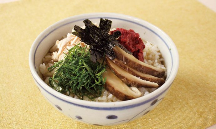 鶏飯風スープかけご飯