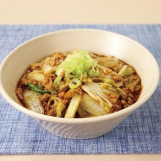 白菜の鶏麻婆