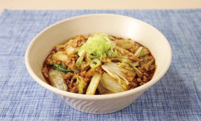 白菜の鶏麻婆