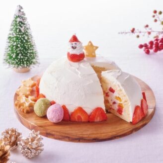 クリスマスドームケーキ