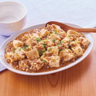 辛くない麻婆豆腐